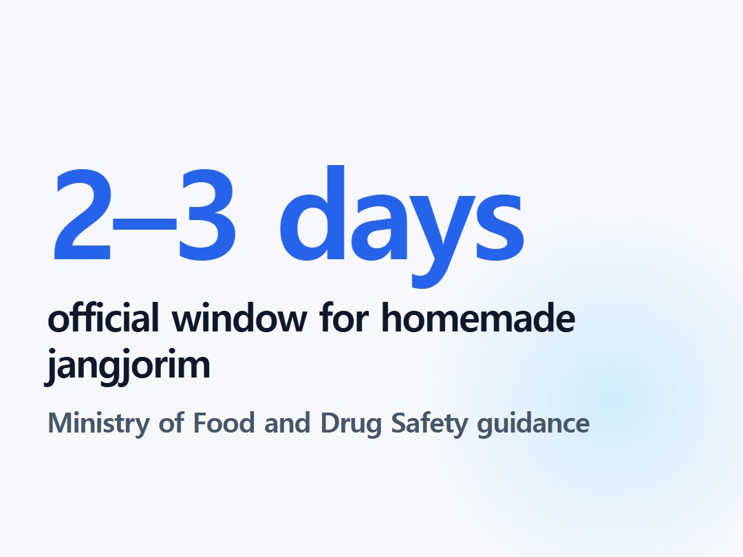official window for homemade jangjorim