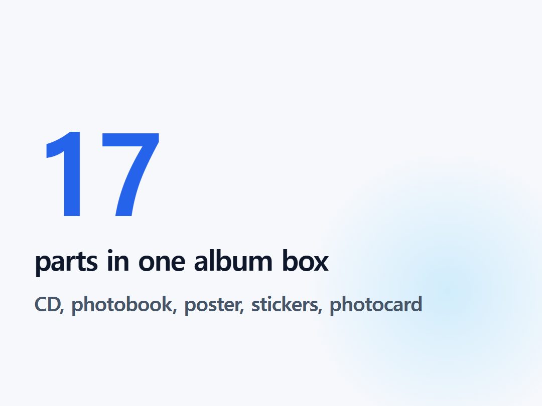 parts in one album box