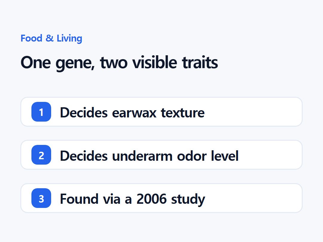 One gene, two visible traits