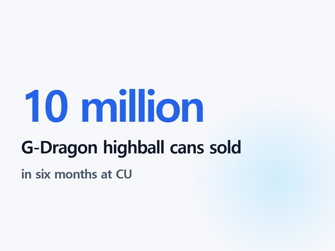 G-Dragon highball cans sold