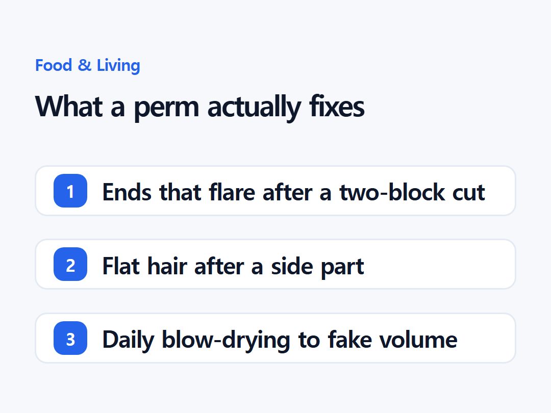 What a perm actually fixes