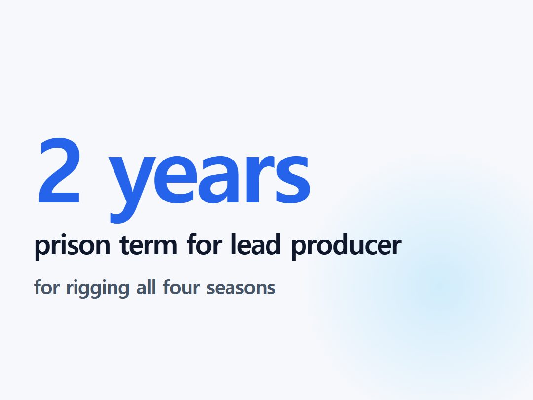 prison term for lead producer