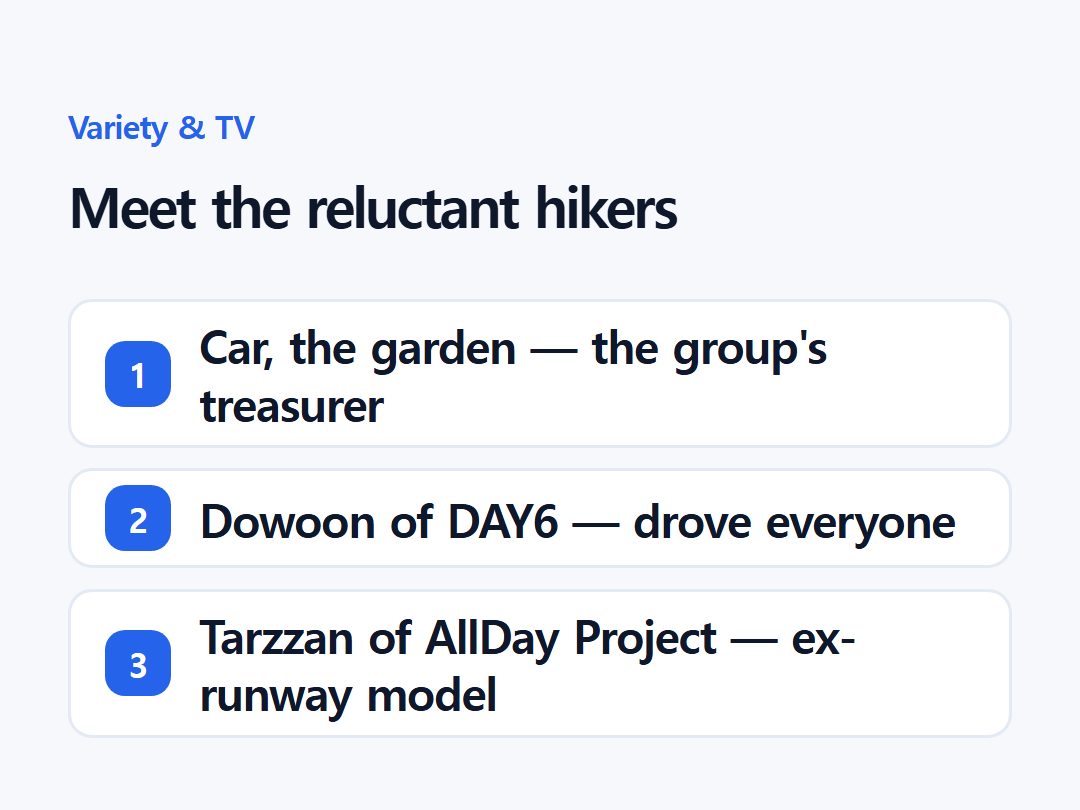 Meet the reluctant hikers