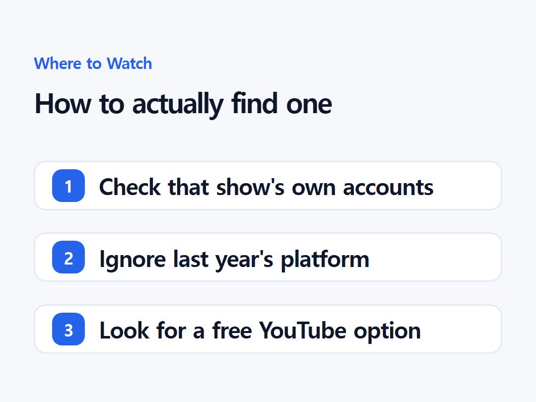 How to actually find one