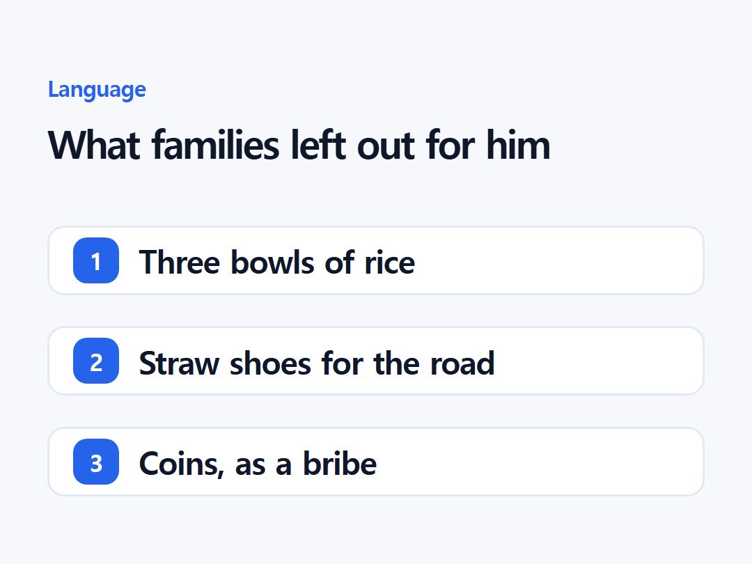 What families left out for him