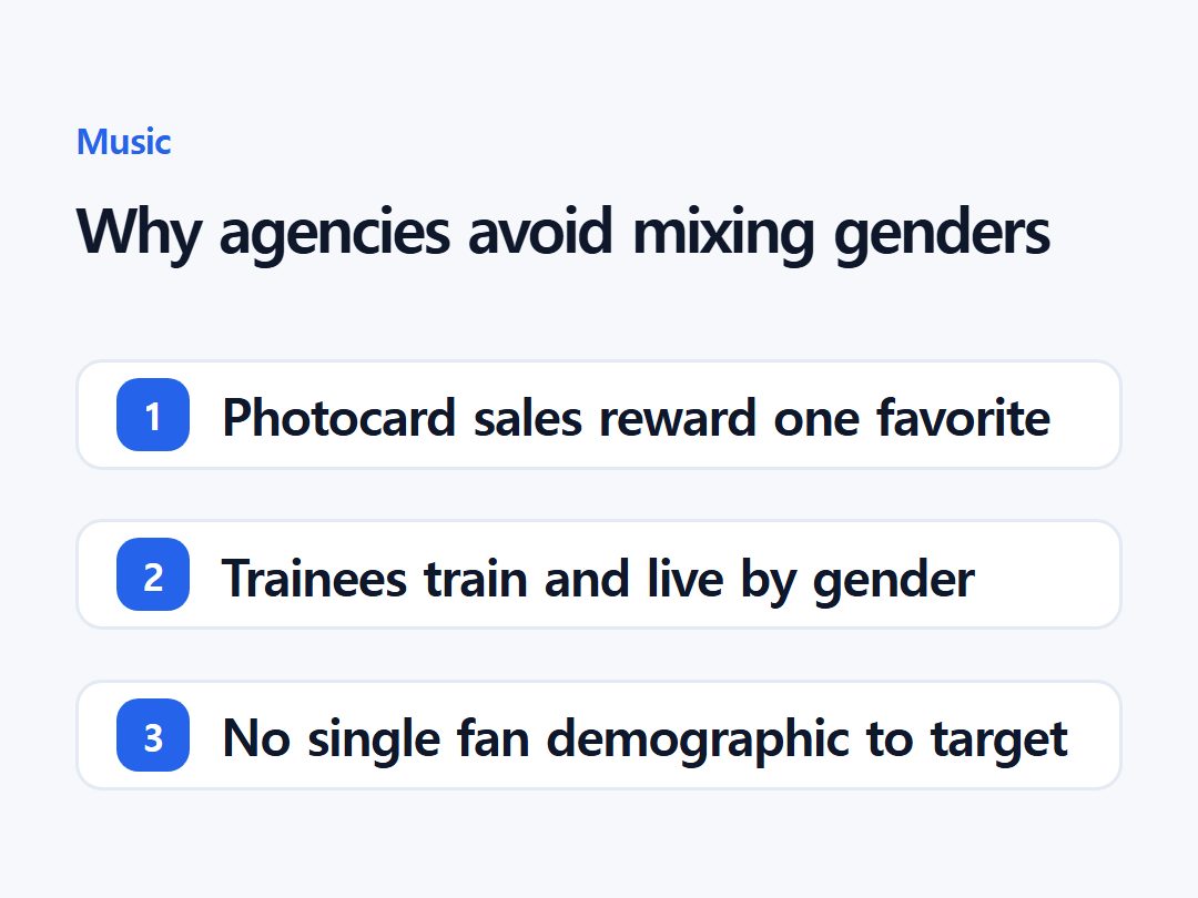 Why agencies avoid mixing genders