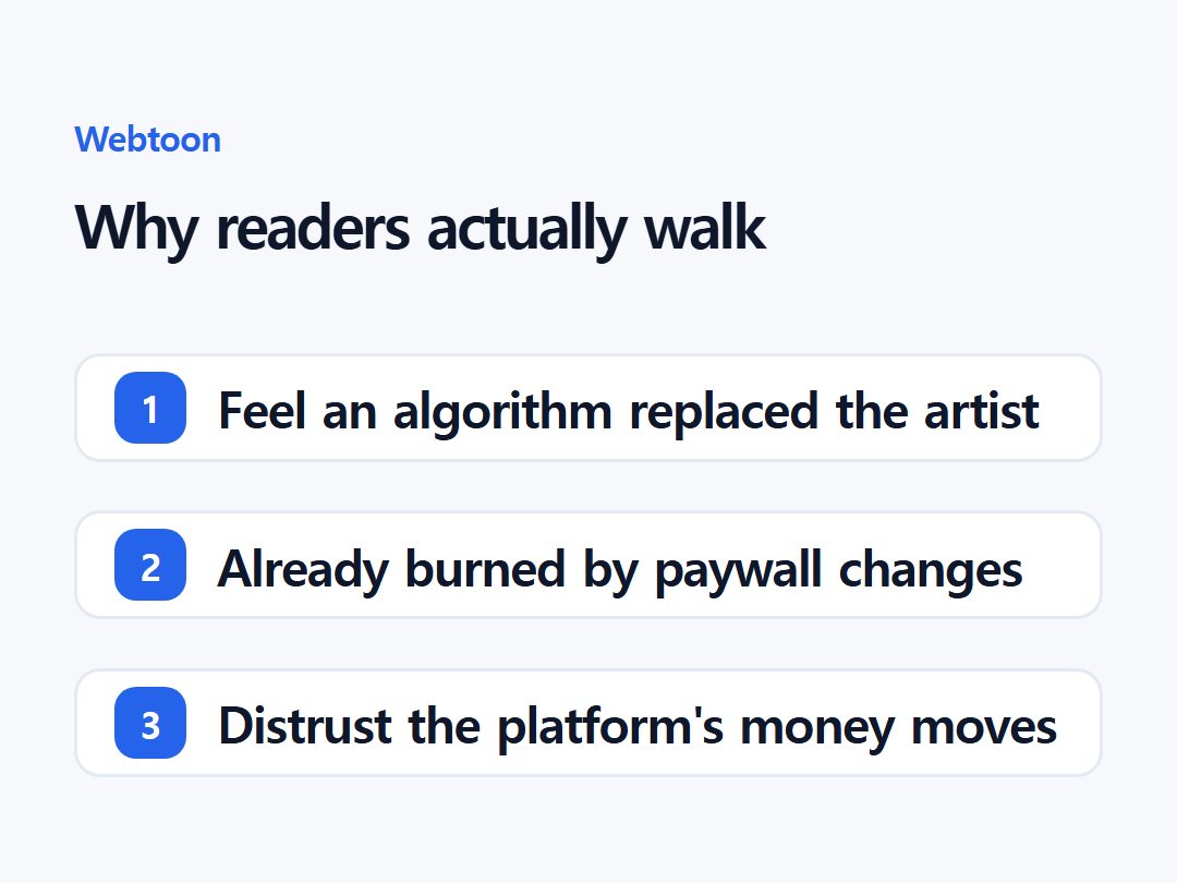 Why readers actually walk