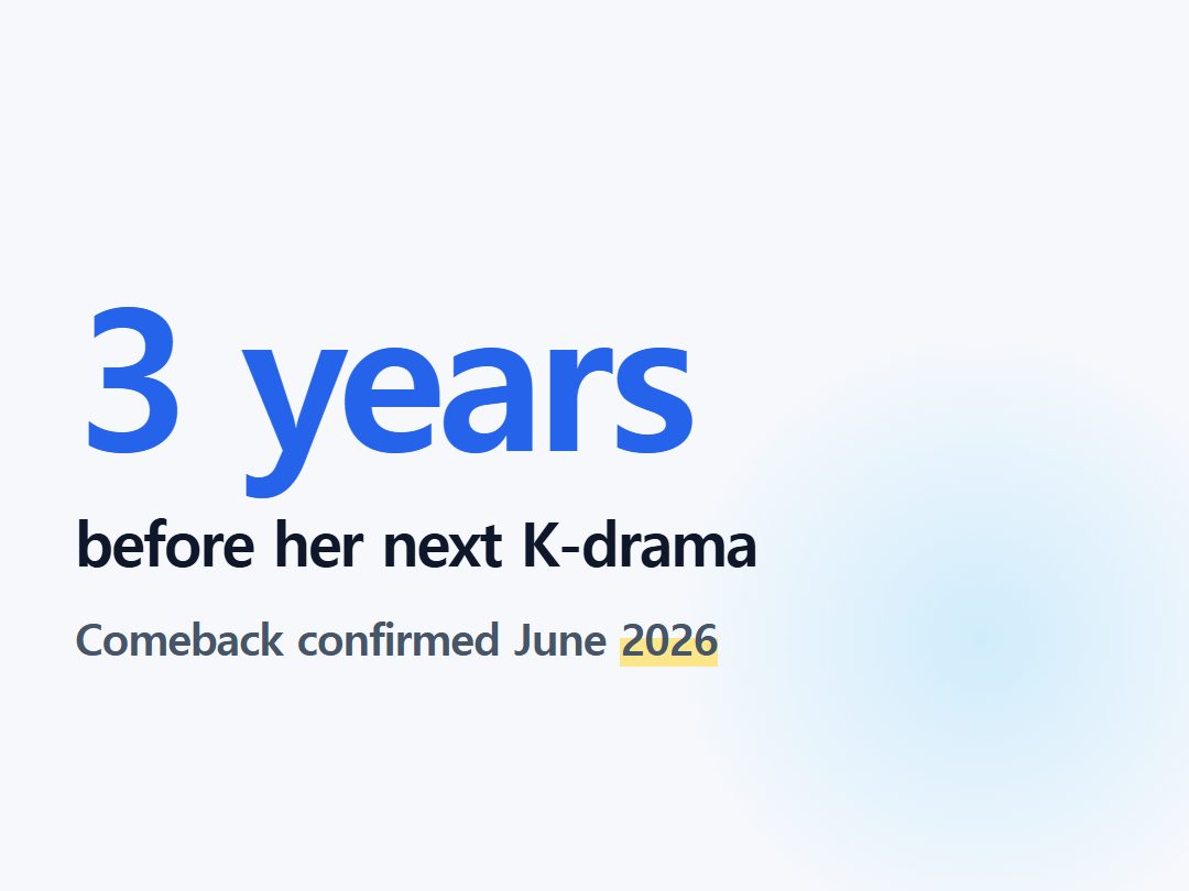 before her next K-drama
