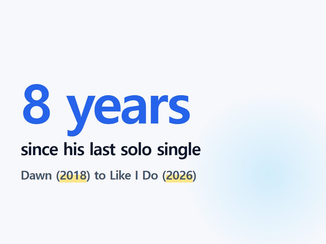 since his last solo single