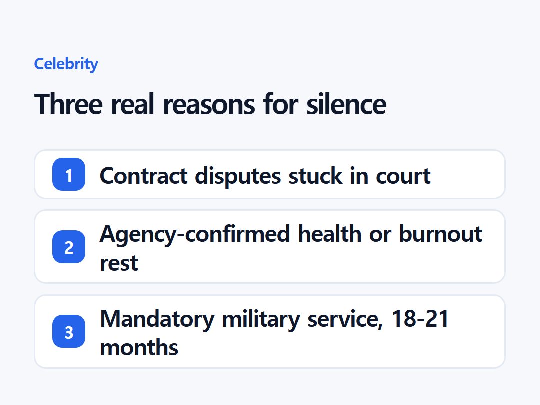 Three real reasons for silence