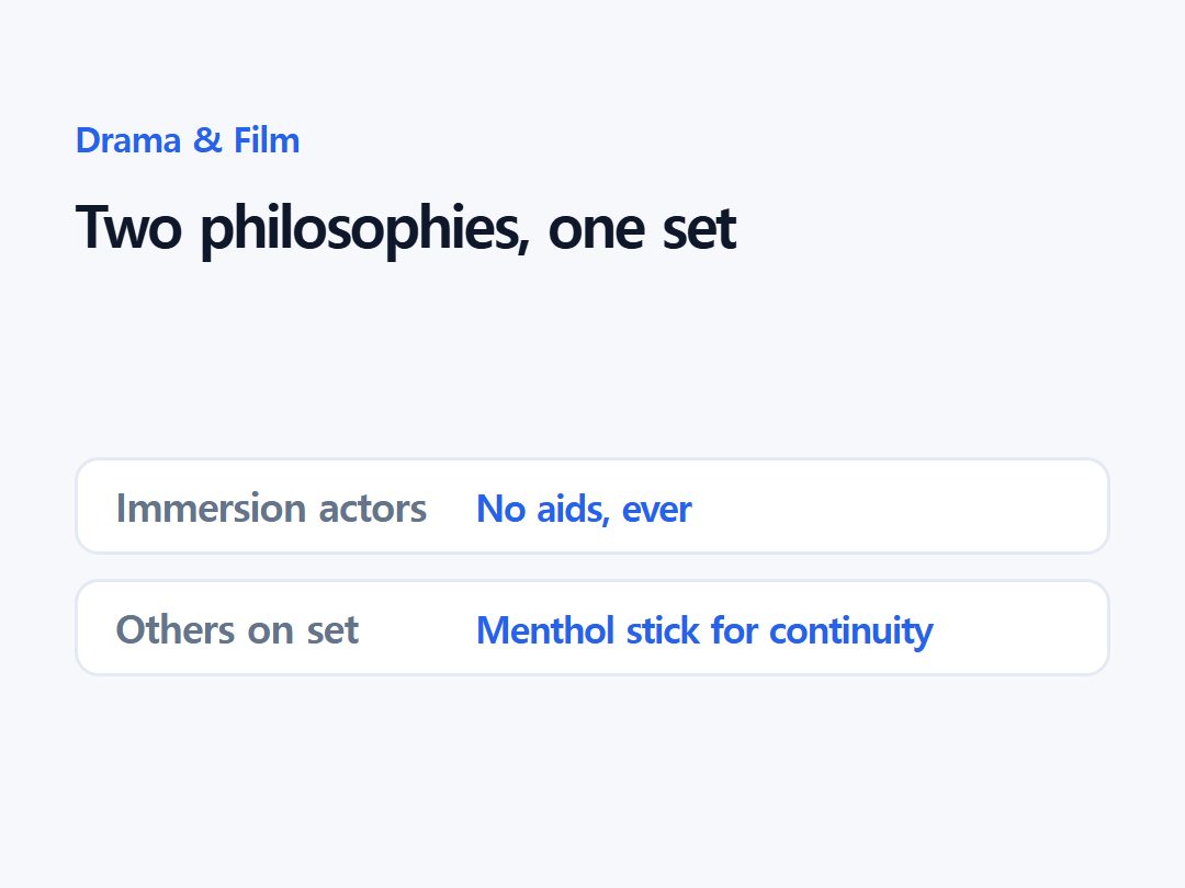 Two philosophies, one set