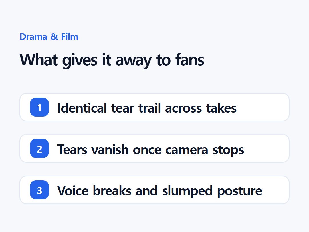 What gives it away to fans