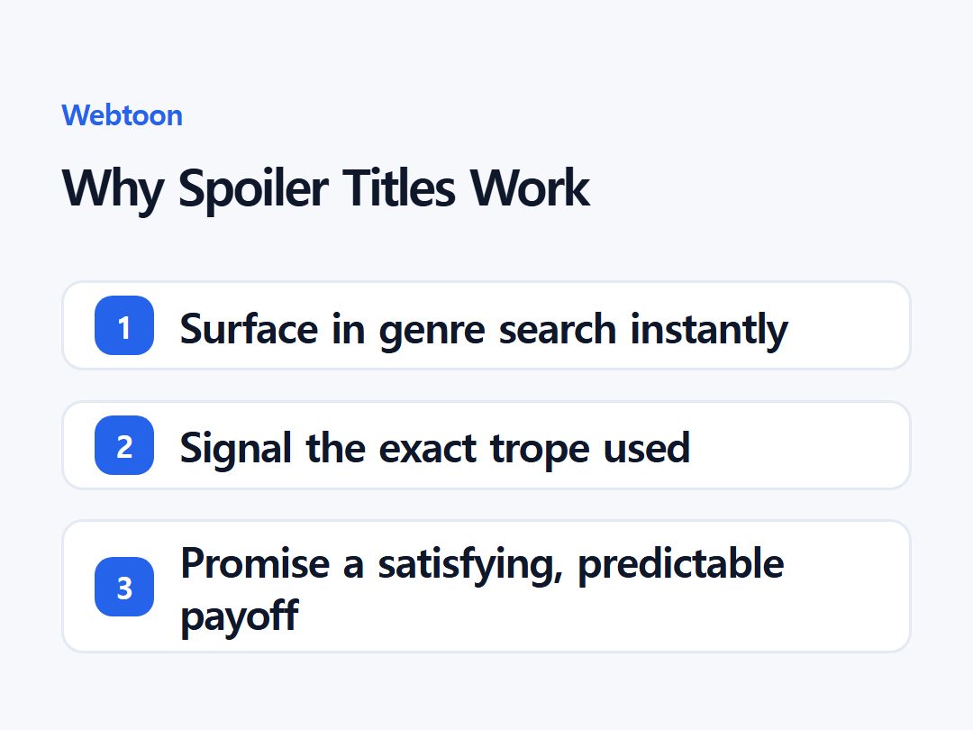 Why Spoiler Titles Work