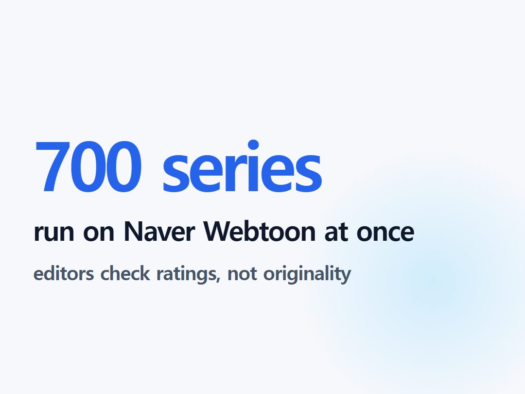 run on Naver Webtoon at once