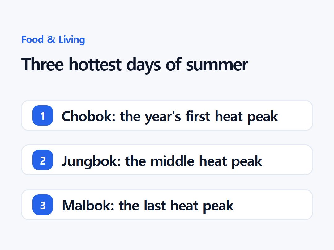 Three hottest days of summer