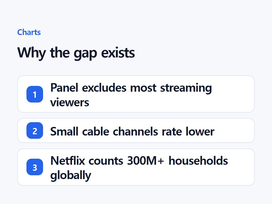 Why the gap exists