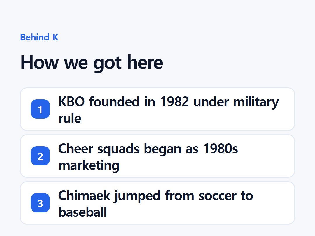 How we got here