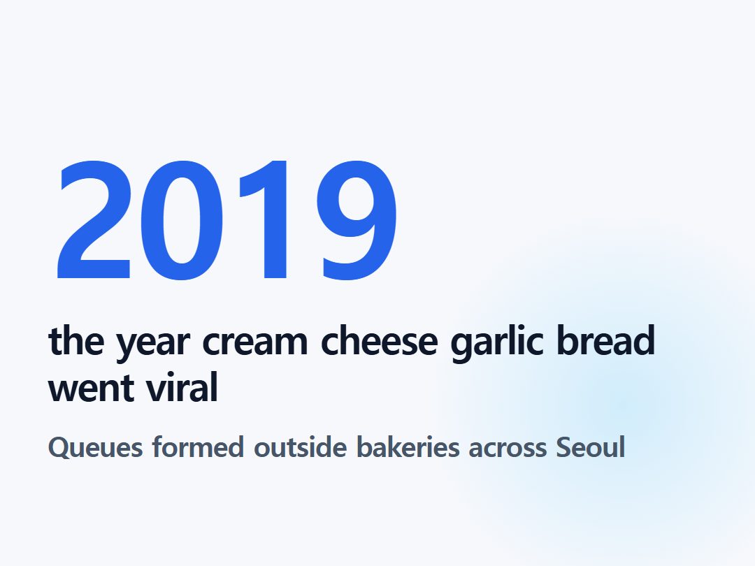 the year cream cheese garlic bread went viral