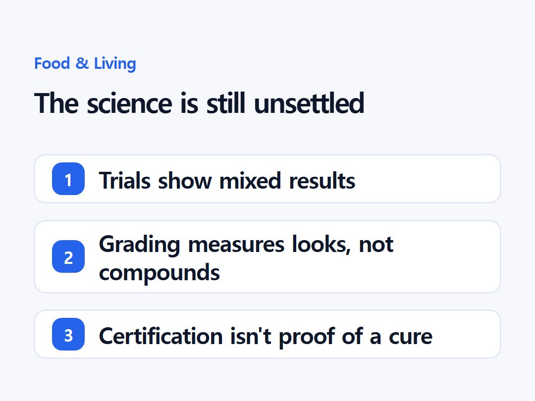The science is still unsettled
