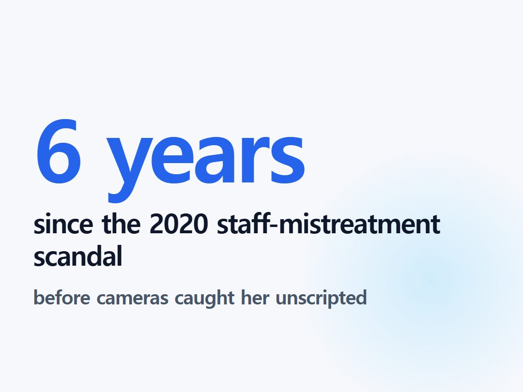 since the 2020 staff-mistreatment scandal
