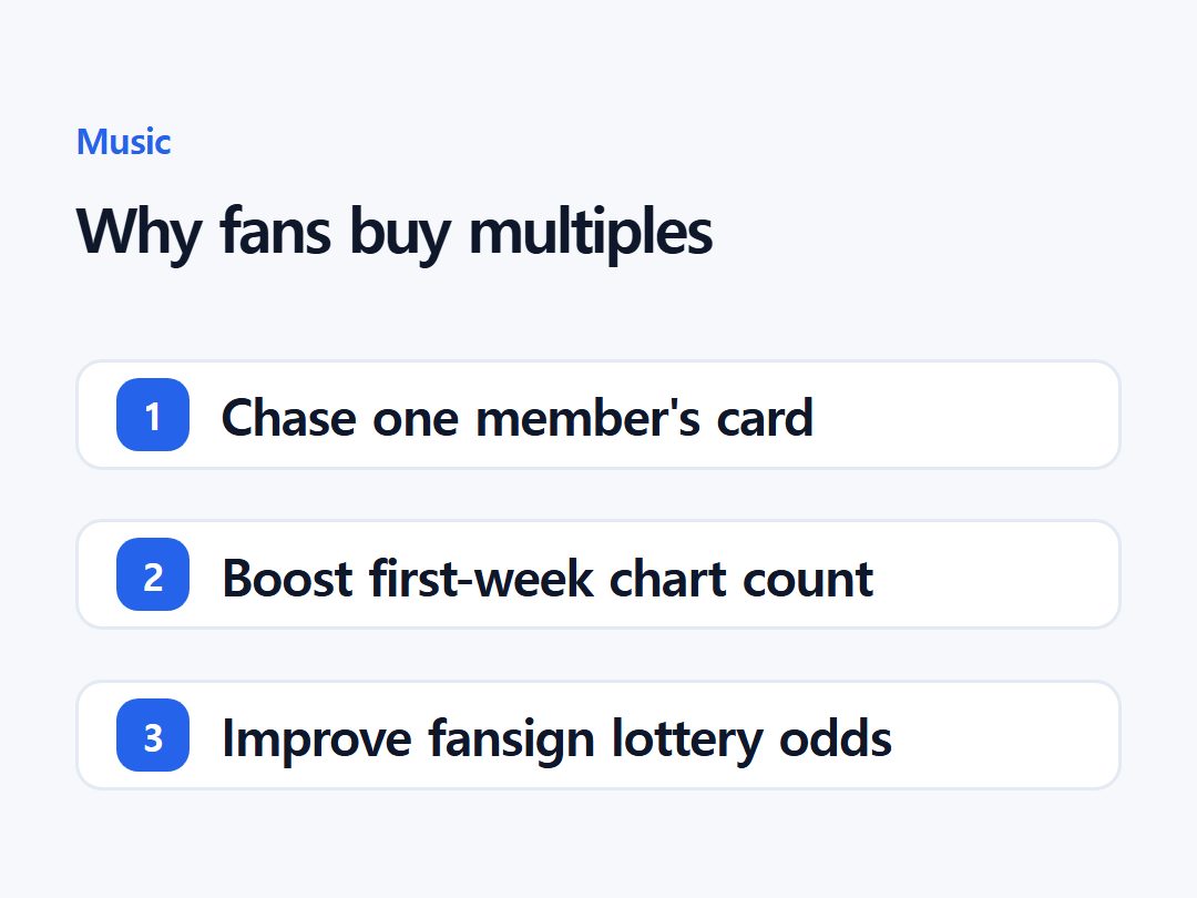 Why fans buy multiples