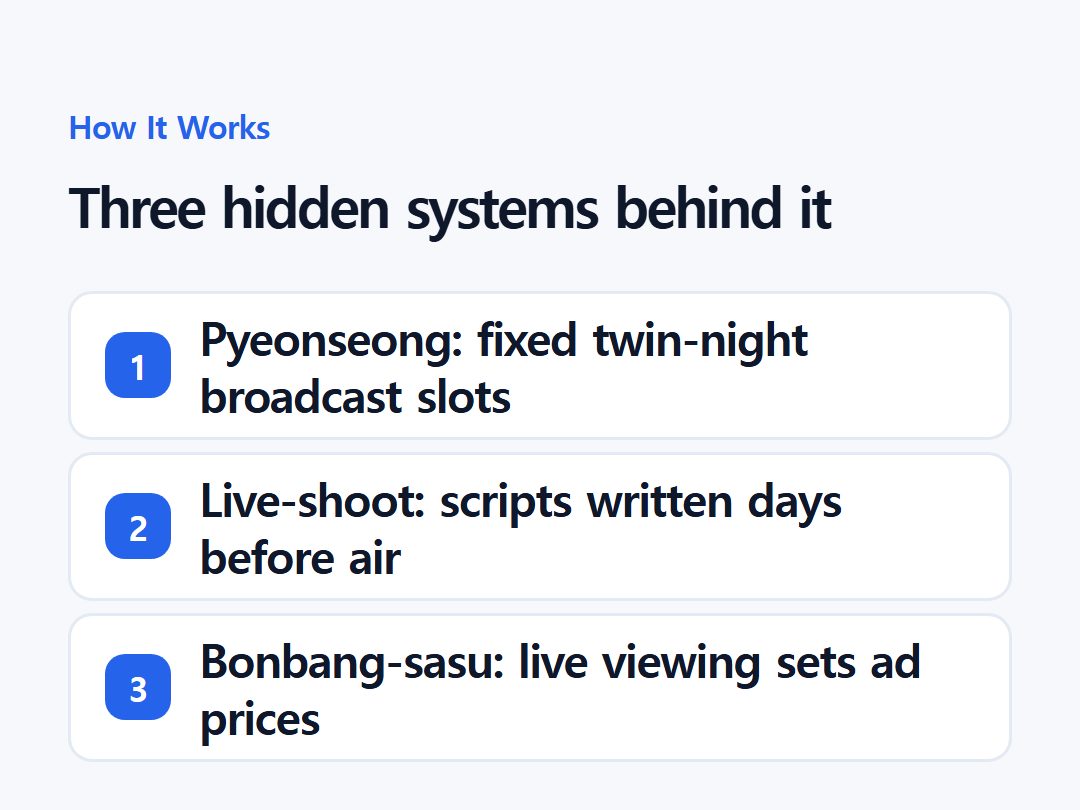 Three hidden systems behind it