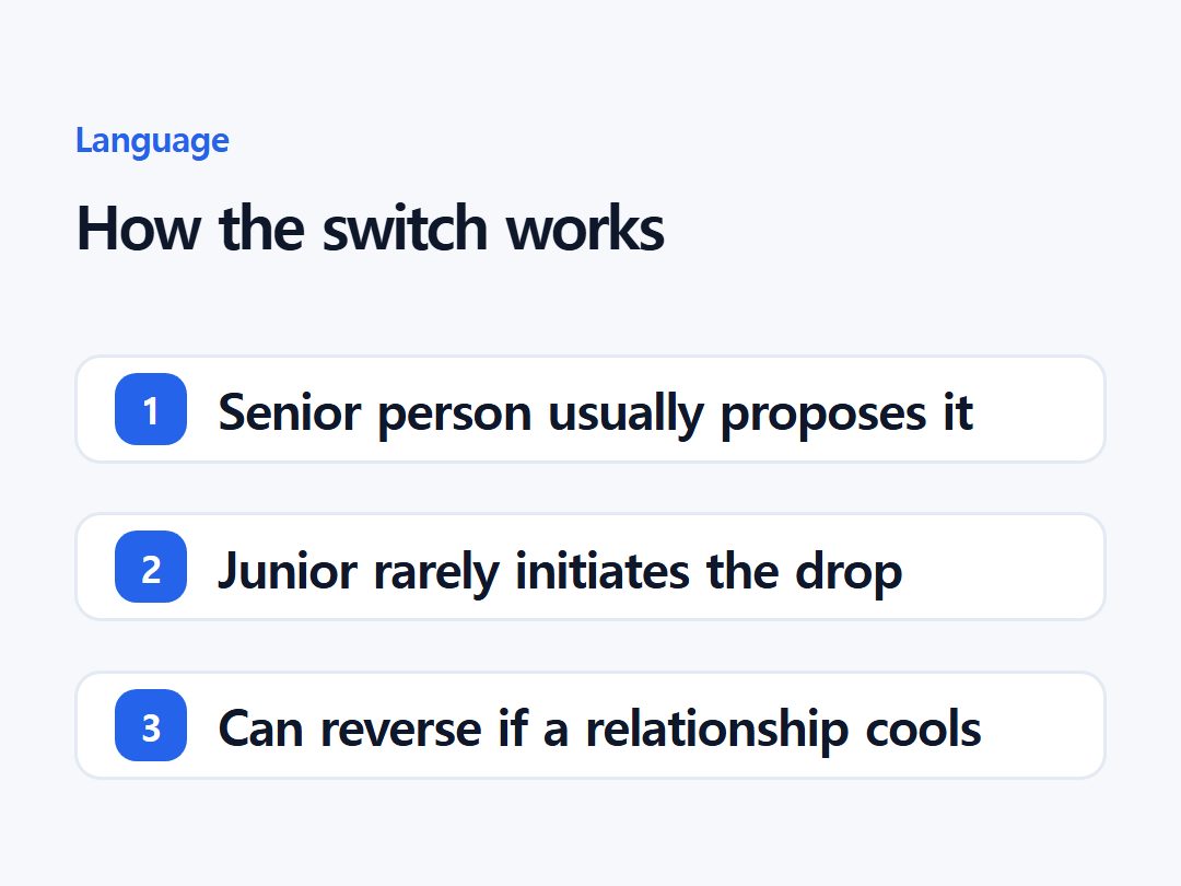 How the switch works