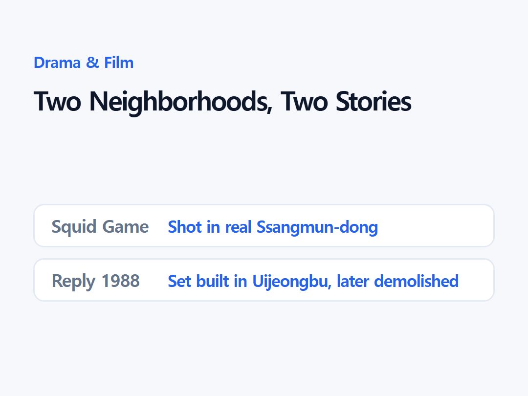 Two Neighborhoods, Two Stories